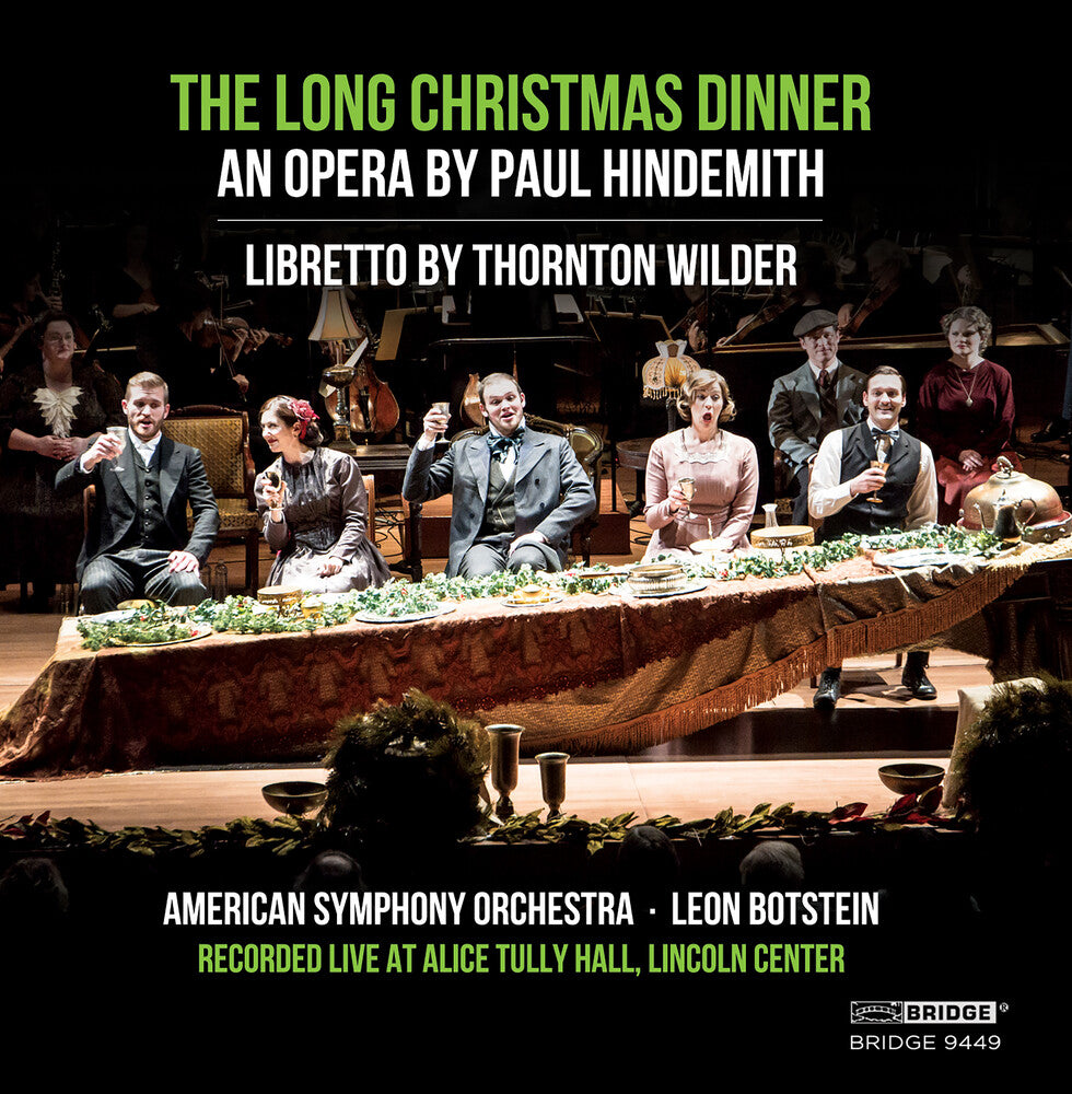 Paul Hindemith: The Long Christmas Dinner [CD]