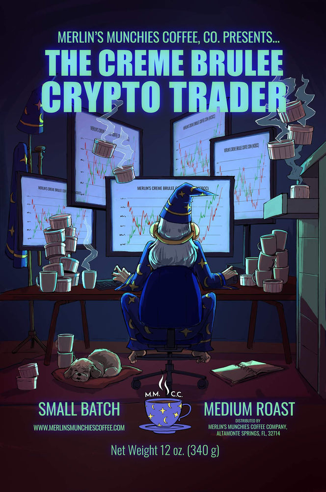 Creme Brulee Crypto Trader 12oz (ONLINE ORDER ONLY)