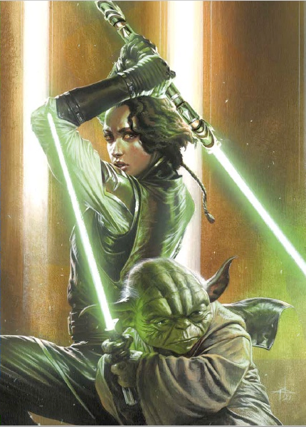 Star Wars Insider #211 Gabrielle Dell'Otto Virgin Variant Yoda (07/27/2022) (ONLINE ORDER ONLY)