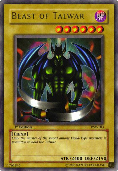 Beast of Talwar [PSV-103] Ultra Rare (ONLINE ORDER ONLY)