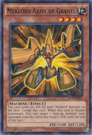 Meklord Army of Granel [BP03-EN083] Shatterfoil Rare (ONLINE ORDER ONLY)