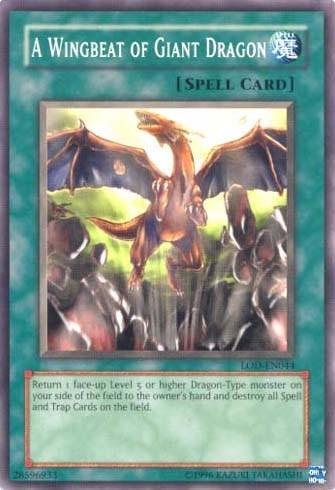 A Wingbeat of Giant Dragon [LOD-EN044] Common (ONLINE ORDER ONLY)