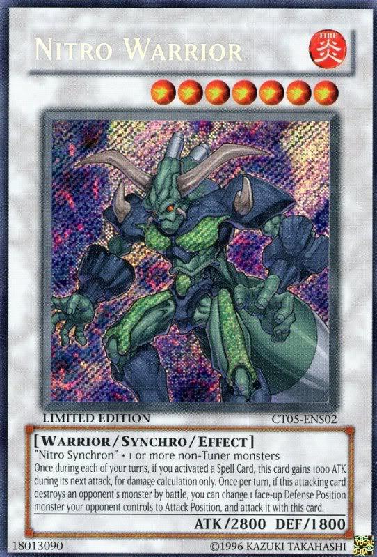 Nitro Warrior [CT05-ENS02] Secret Rare (ONLINE ORDER ONLY)