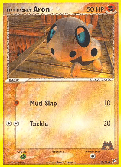 Team Magma's Aron (58/95) [EX: Team Magma vs Team Aqua] (Online Only)