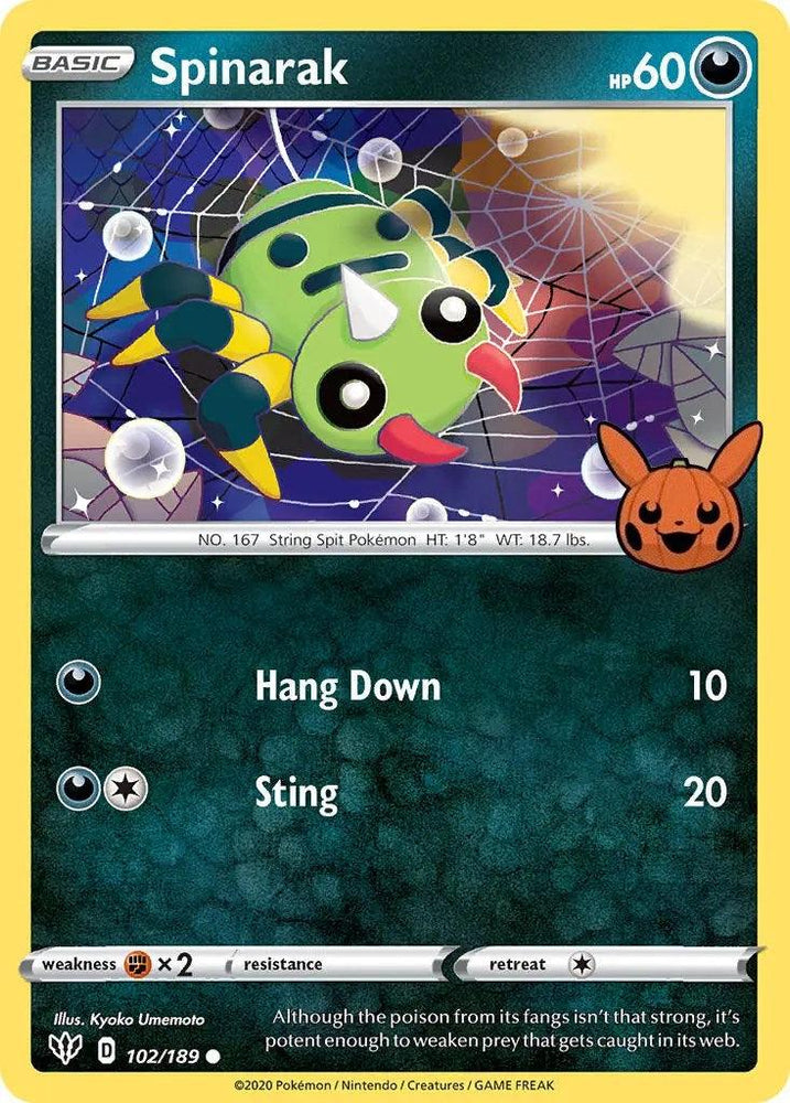 Spinarak (102/189) [Trick or Trade] (Online Only)