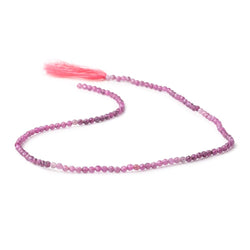 2.7mm Shaded Star Ruby Micro Faceted Round Beads 12.5 inch 120 pieces A (ONLINE ORDER ONLY)