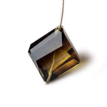 27x25mm Bi-Color Quartz Faceted Nugget Focal Bead 1 piece (ONLINE ORDER ONLY)