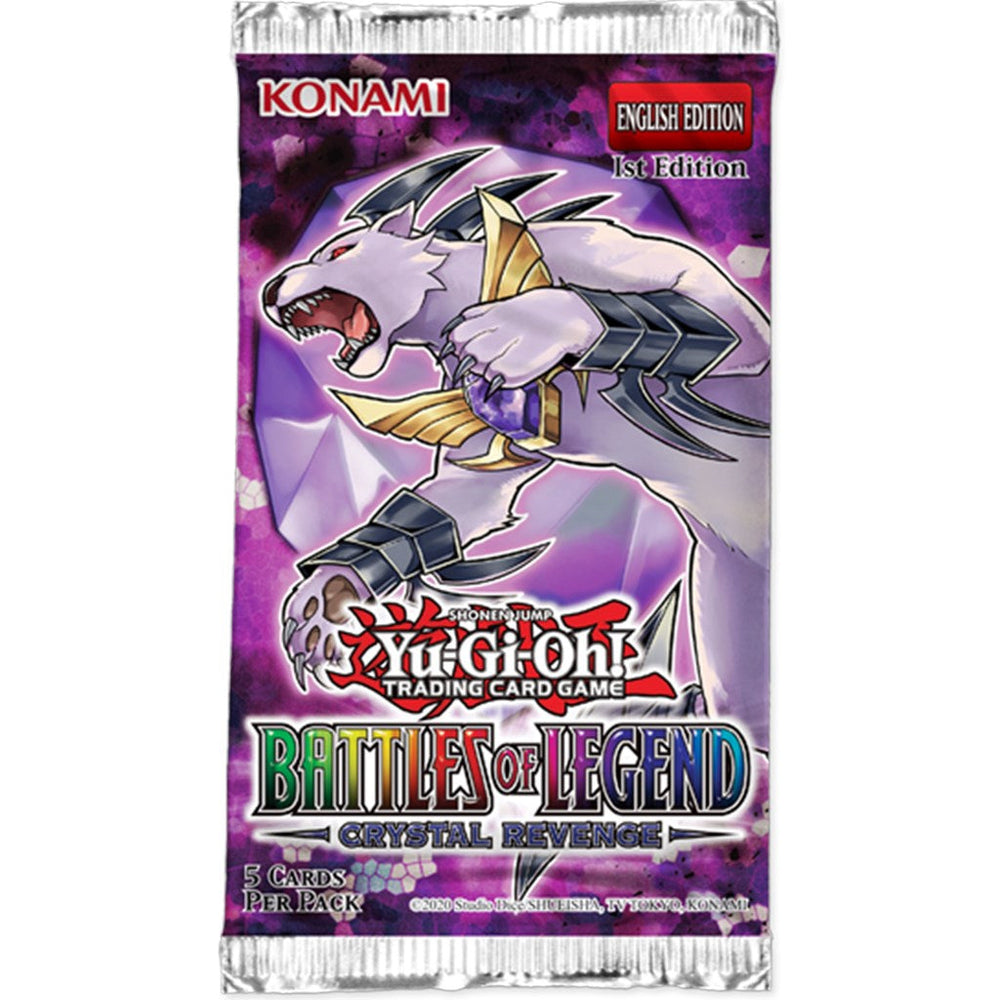 Battles of Legend: Crystal Revenge Booster Pack [BLCR - 000] (ONLINE ORDER ONLY)