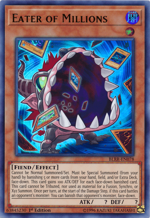 Eater of Millions [BLRR-EN078] Ultra Rare (ONLINE ORDER ONLY)