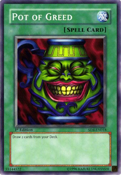 Pot of Greed [SD4-EN018] Common (ONLINE ORDER ONLY)