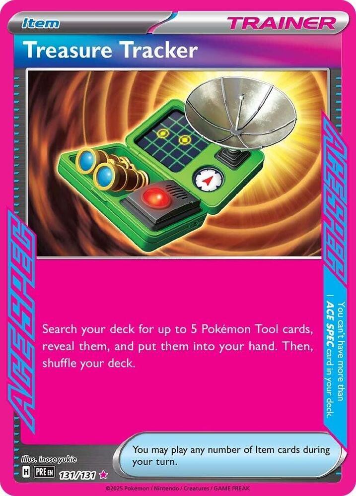 Treasure Tracker (131/131) [Scarlet & Violet: Prismatic Evolutions] (Online Only)