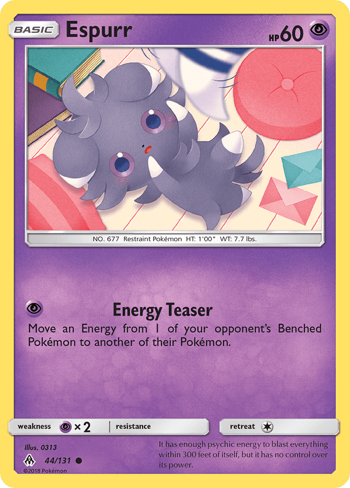 Espurr (44/131) [Sun & Moon: Forbidden Light] (Online Only)