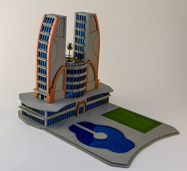 Optional Base for Double Tower Building  285CSS051-2 (Online Order Only)