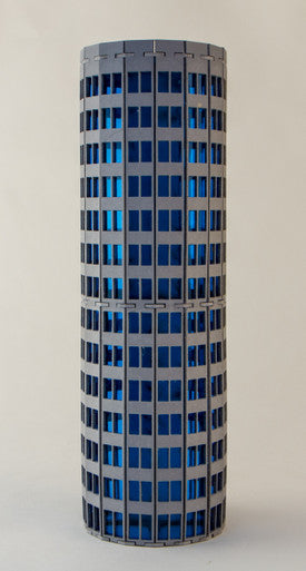 6mm Modern / Future Round City Building 285CSS053 (Online Order Only)