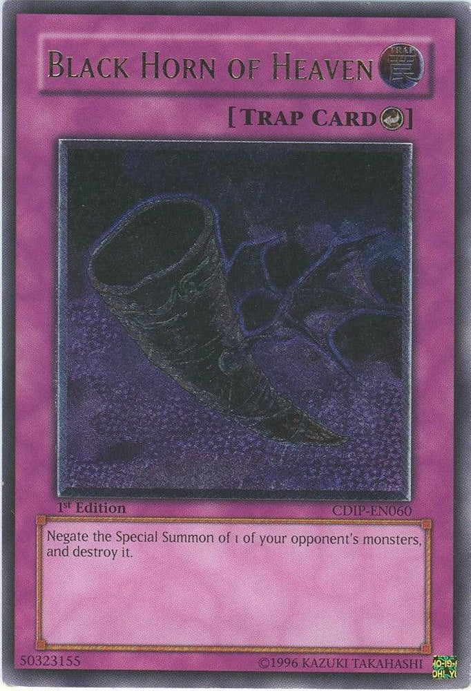 Black Horn of Heaven [CDIP-EN060] Ultimate Rare (ONLINE ORDER ONLY)