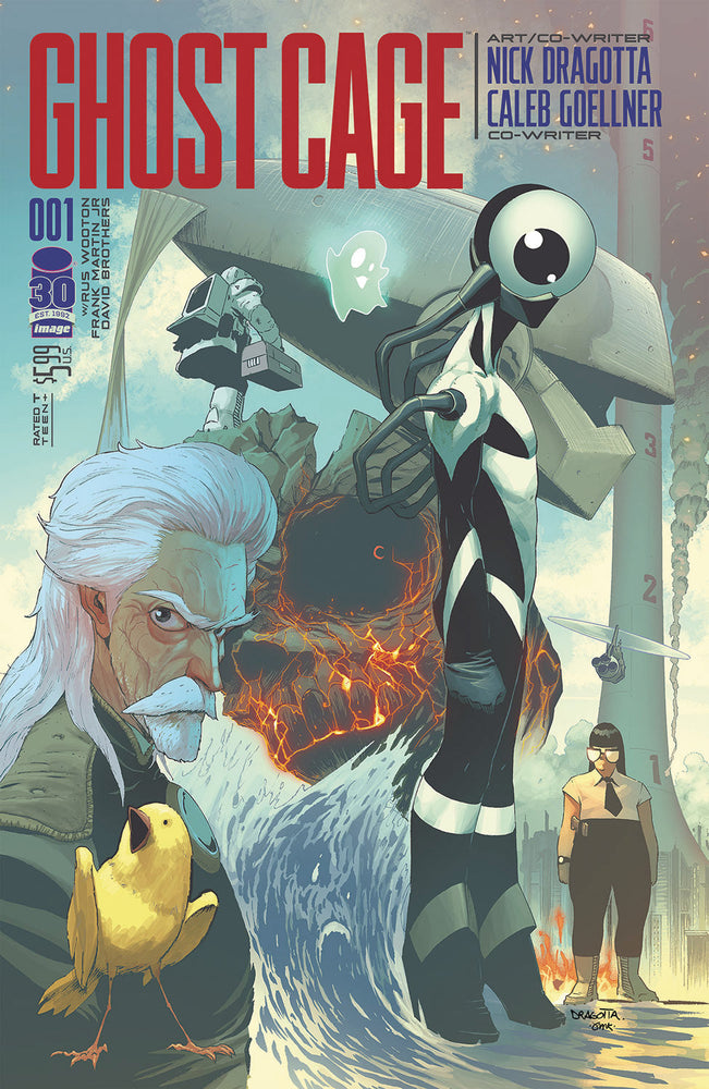 Ghost Cage #1 (Of 3) Nick Dragotta (03/23/2022) Image (ONLINE ORDER ONLY)
