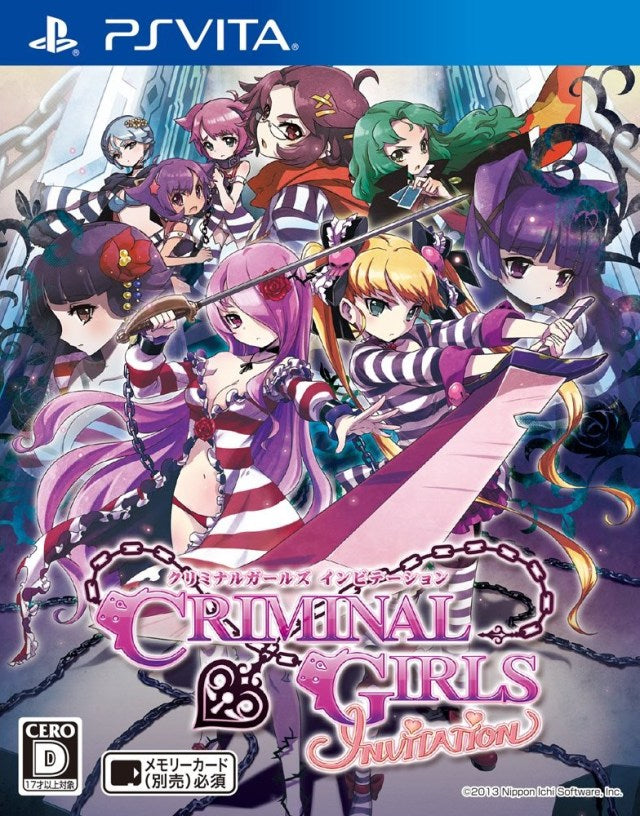 Criminal Girls: Invite Only [Japan Import] (Playstation Vita) (ONLINE ORDER ONLY)