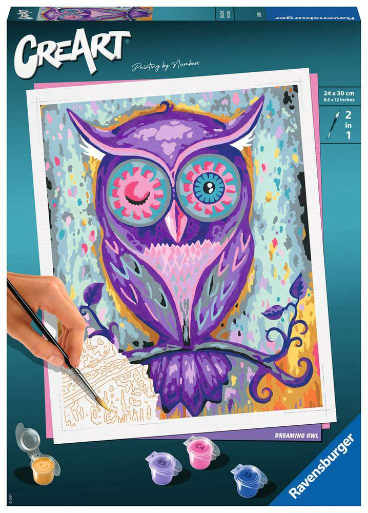 CreArt: Dreaming Owl (ONLINE ORDER ONLY)