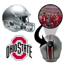 Ohio State Buckeyes College Football Collectible Mini Helmet - Picture Inside (Online Order Only) (ONLINE ORDER ONLY)