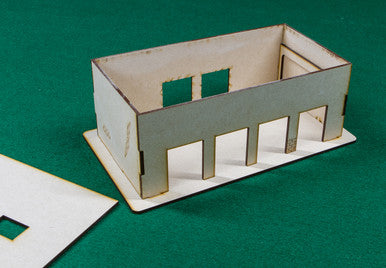 Middle East One Story Building - 28MMDF011-R (Online Order Only)