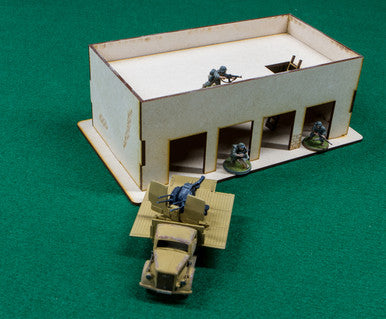 Middle East One Story Building - 28MMDF011-R (Online Order Only)