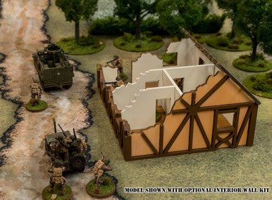 28mm Medium Half Timber House  - 28MMDF551 (Online Order Only)