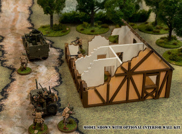 28mm Medium Half Timber House  - 28MMDF551 (Online Order Only)