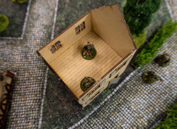 28mm Small Country Home, 2 Story - 28MMDF553 (Online Order Only)