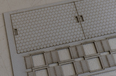 28mm Small Country Home, 2 Story - 28MMDF553 (Online Order Only)