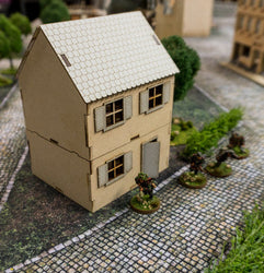28mm Small Country Home, 2 Story - 28MMDF553 (Online Order Only)