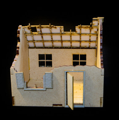 28mm Ruined Small Country Home - 28MMDF555 (Online Order Only)