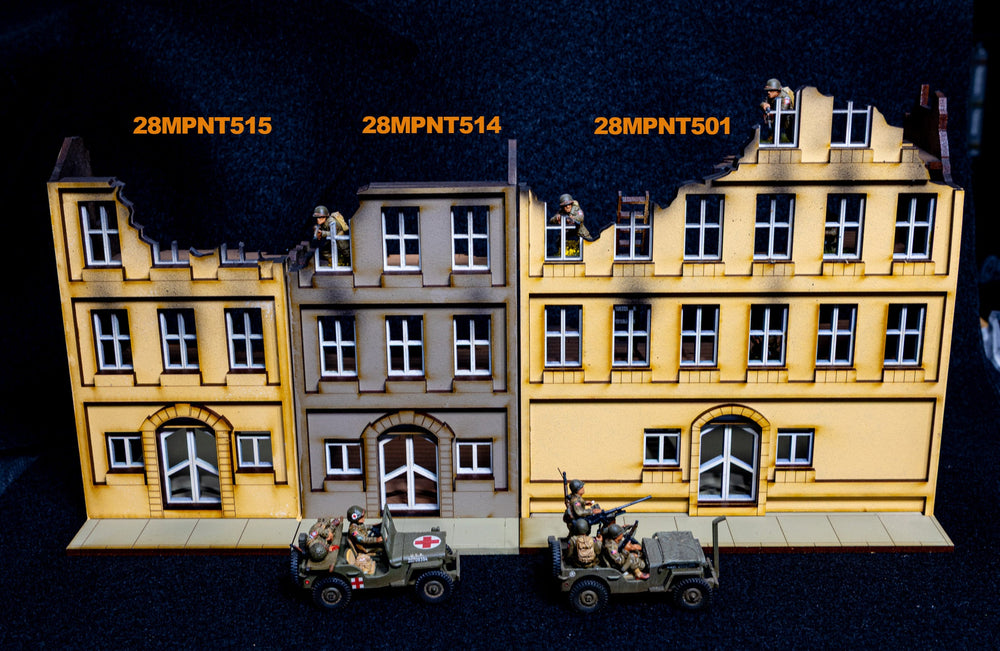 28mm European Building - 28MMDF501 (Painted and Assembled) (Online Order Only)