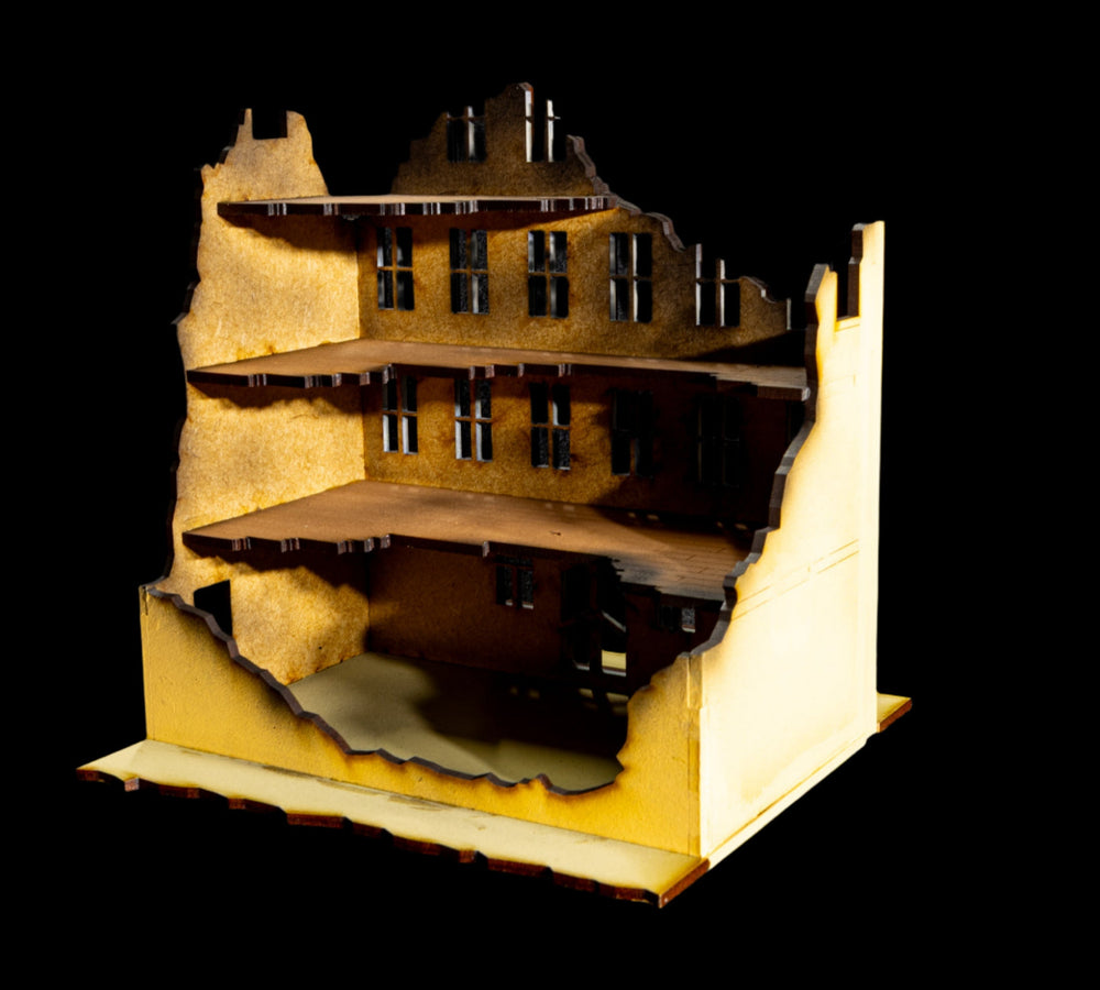 28mm European Building - 28MMDF501 (Painted and Assembled) (Online Order Only)