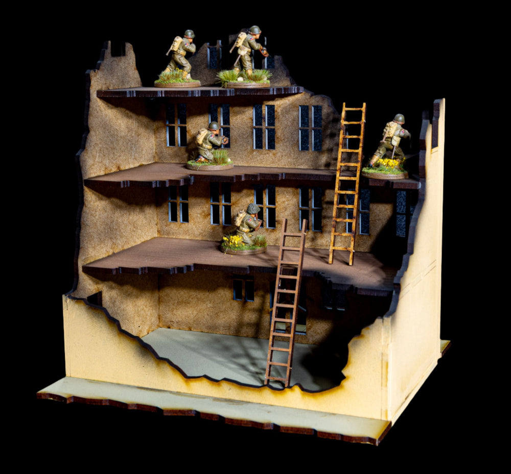28mm European Building - 28MMDF501 (Painted and Assembled) (Online Order Only)
