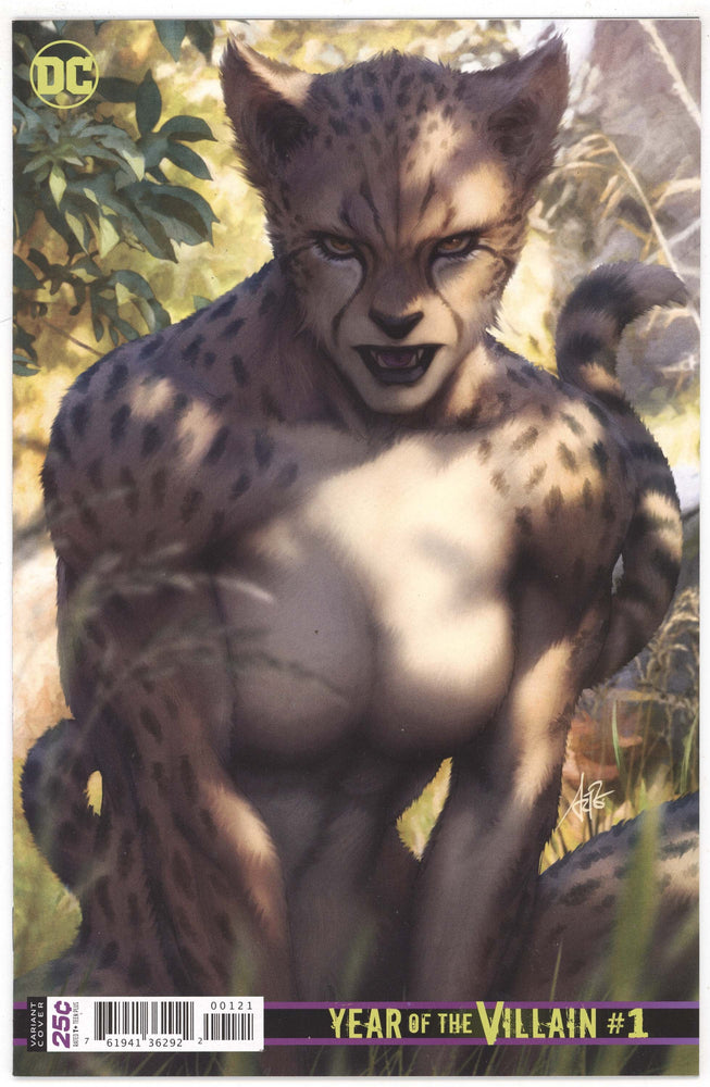 DCS YEAR OF THE VILLAIN #1 1:100 Stanley Lau Artgerm Cheetah Variant (05/01/2019) DC (ONLINE ORDER ONLY)