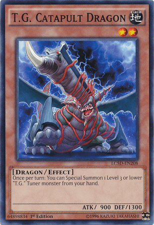 T.G. Catapult Dragon [LC5D-EN208] Common (ONLINE ORDER ONLY)