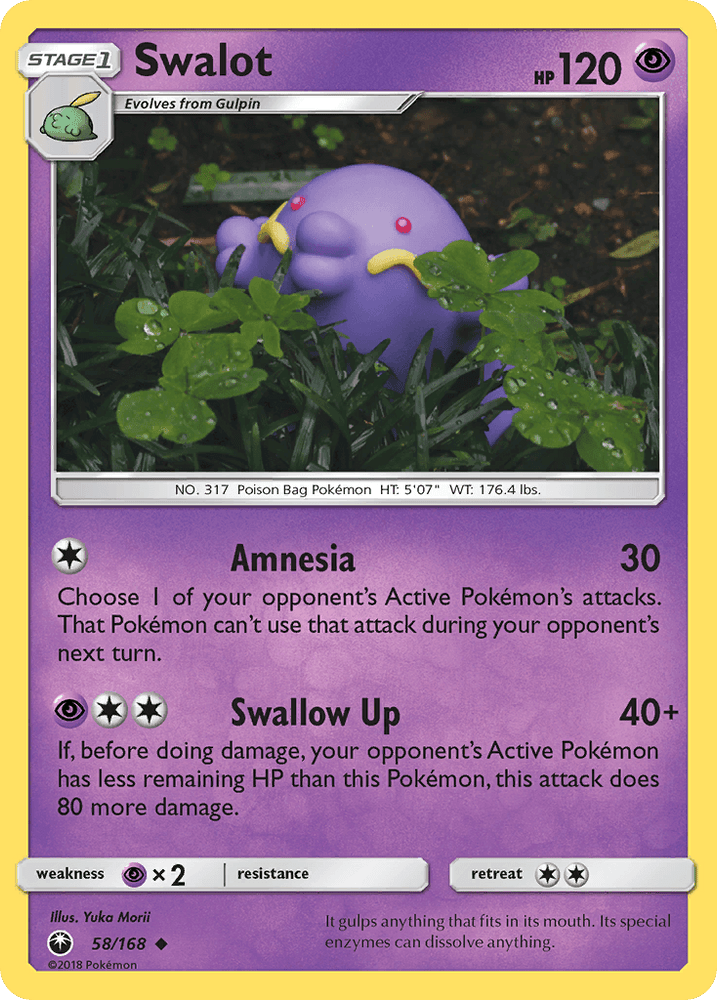 Swalot (58/168) [Sun & Moon: Celestial Storm] (Online Only)