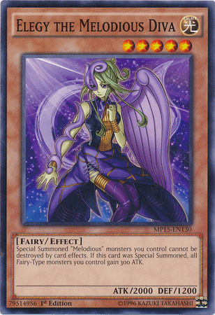 Elegy the Melodious Diva [MP15-EN130] Common (ONLINE ORDER ONLY)