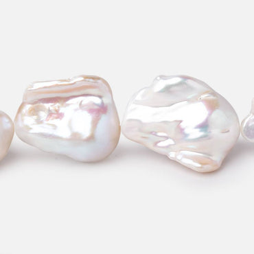 29-32mm Off White Ultra Baroque Freshwater Pearls 16 inch 14 Beads AAA (ONLINE ORDER ONLY)