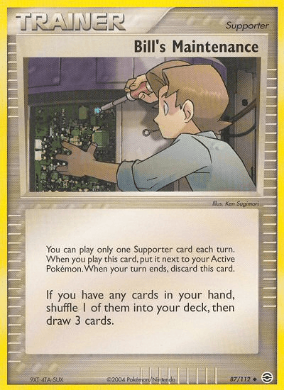 Bill's Maintenance (87/112) [EX: FireRed & LeafGreen] (Online Only)