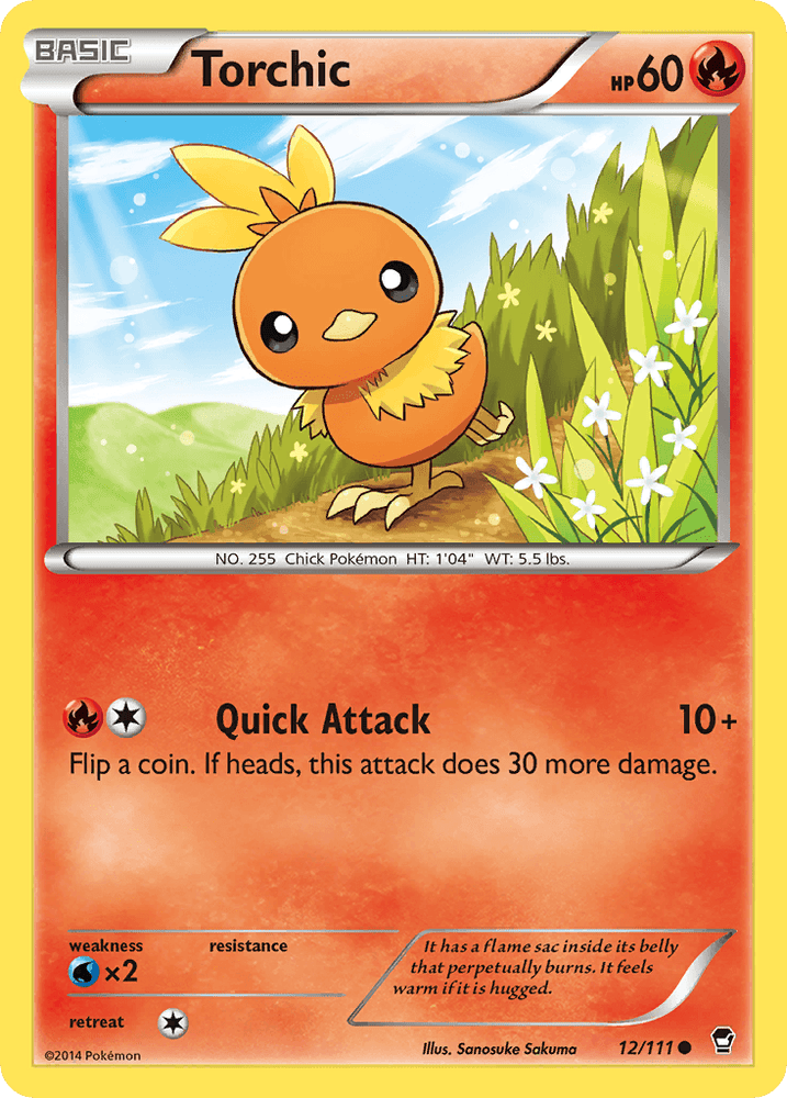 Torchic (12/111) [XY: Furious Fists] (Online Only)