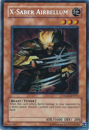 X-Saber Airbellum [HA01-EN011] Secret Rare (ONLINE ORDER ONLY)