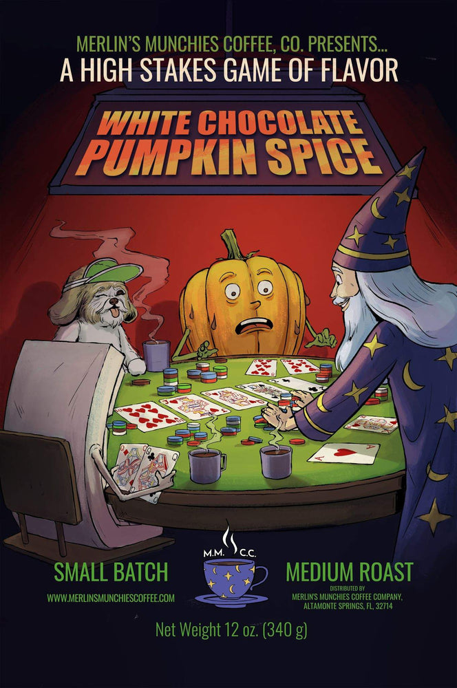 White Chocolate Pumpkin Spice 12oz (ONLINE ORDER ONLY)