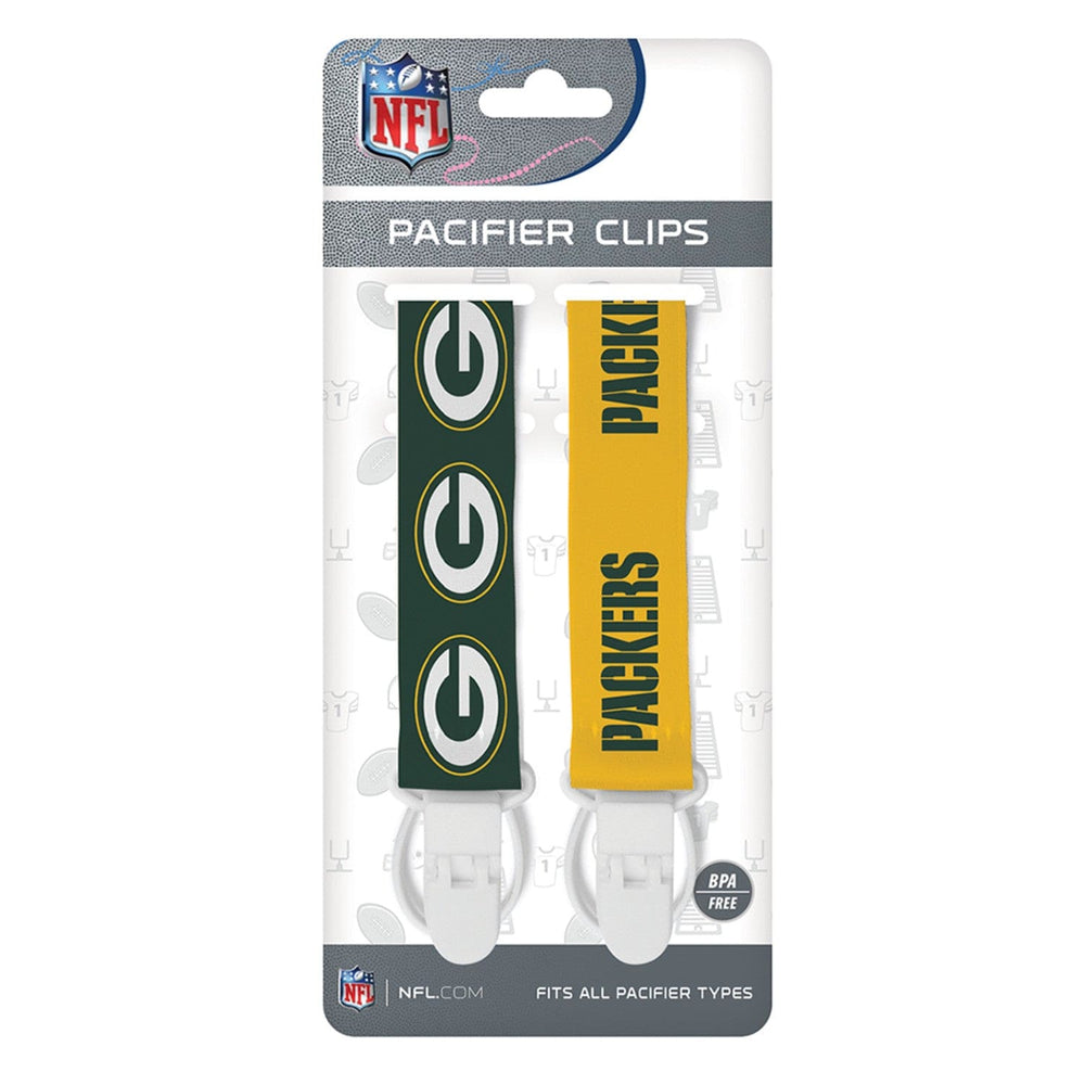 Green Bay Packers - Pacifier Clip 2-Pack (ONLINE ORDER ONLY)