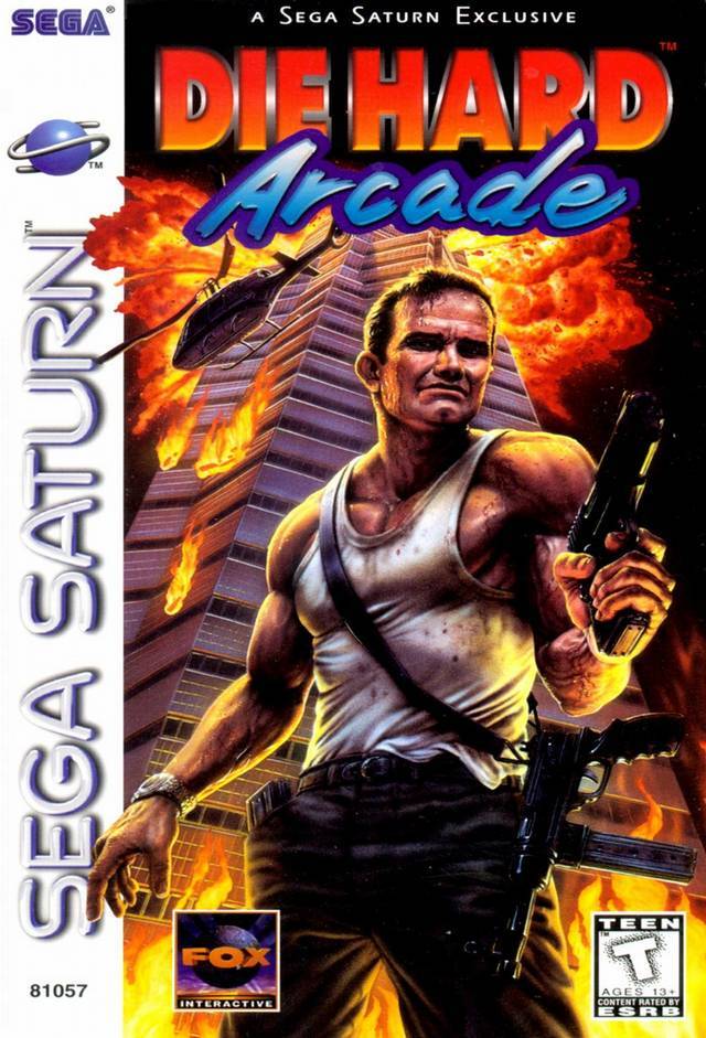 Die Hard Arcade (Sega Saturn) (ONLINE ORDER ONLY)