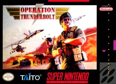 Operation Thunderbolt (Super Nintendo) (Online Only)
