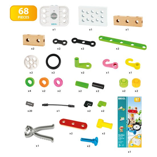 Brio: Builder Record and Play Set (ONLINE ORDER ONLY)