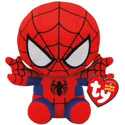 Ty Marvel Beanie Babies: Spiderman (Small) (ONLINE ORDER ONLY)