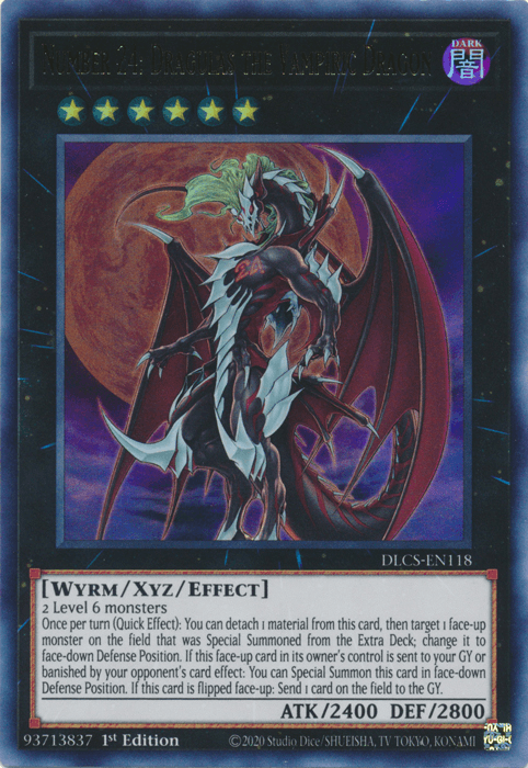 Number 24: Dragulas the Vampiric Dragon [DLCS-EN118] Ultra Rare (ONLINE ORDER ONLY)