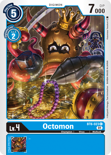 Octomon [BT6-023] [Double Diamond] (ONLINE ORDER ONLY)